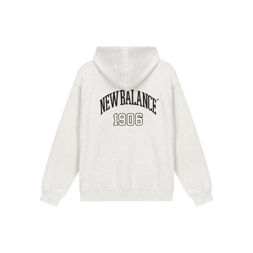 New Balance Varsity Fleece Hoodie Asia Sizing  White  Unisex 5CD38831-OA M