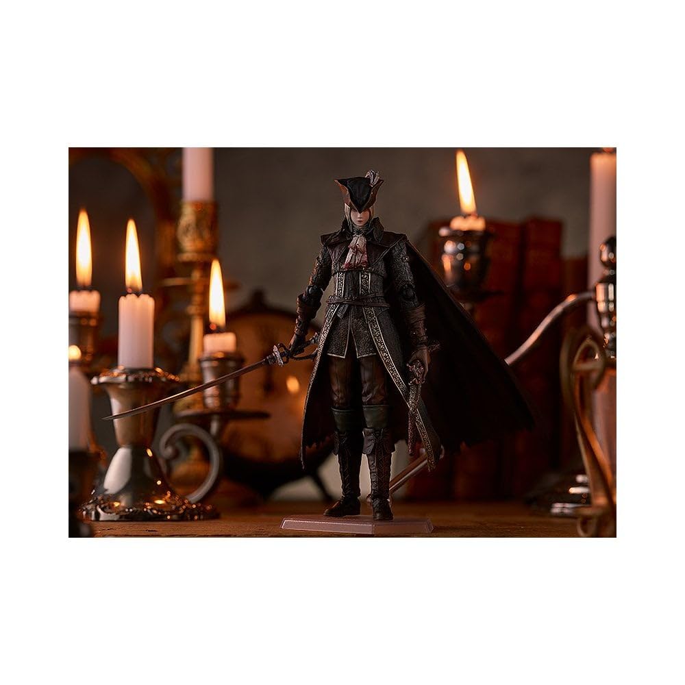 Figma Bloodborne The Old Hunters Edition Maria z Clock Tower malovaná pohyblivá figurka Bez měřítka ABS&PVC
