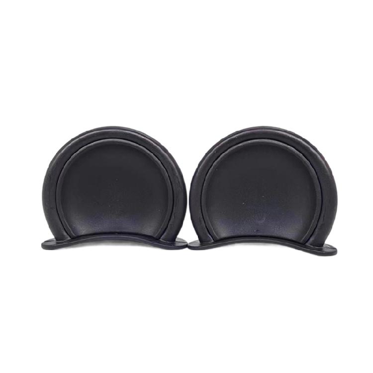 Playful Bear Themed Helmet Accessories 2PCS Plastic Decoration Lightweight Design Fit for Most Helmets Easy Installation