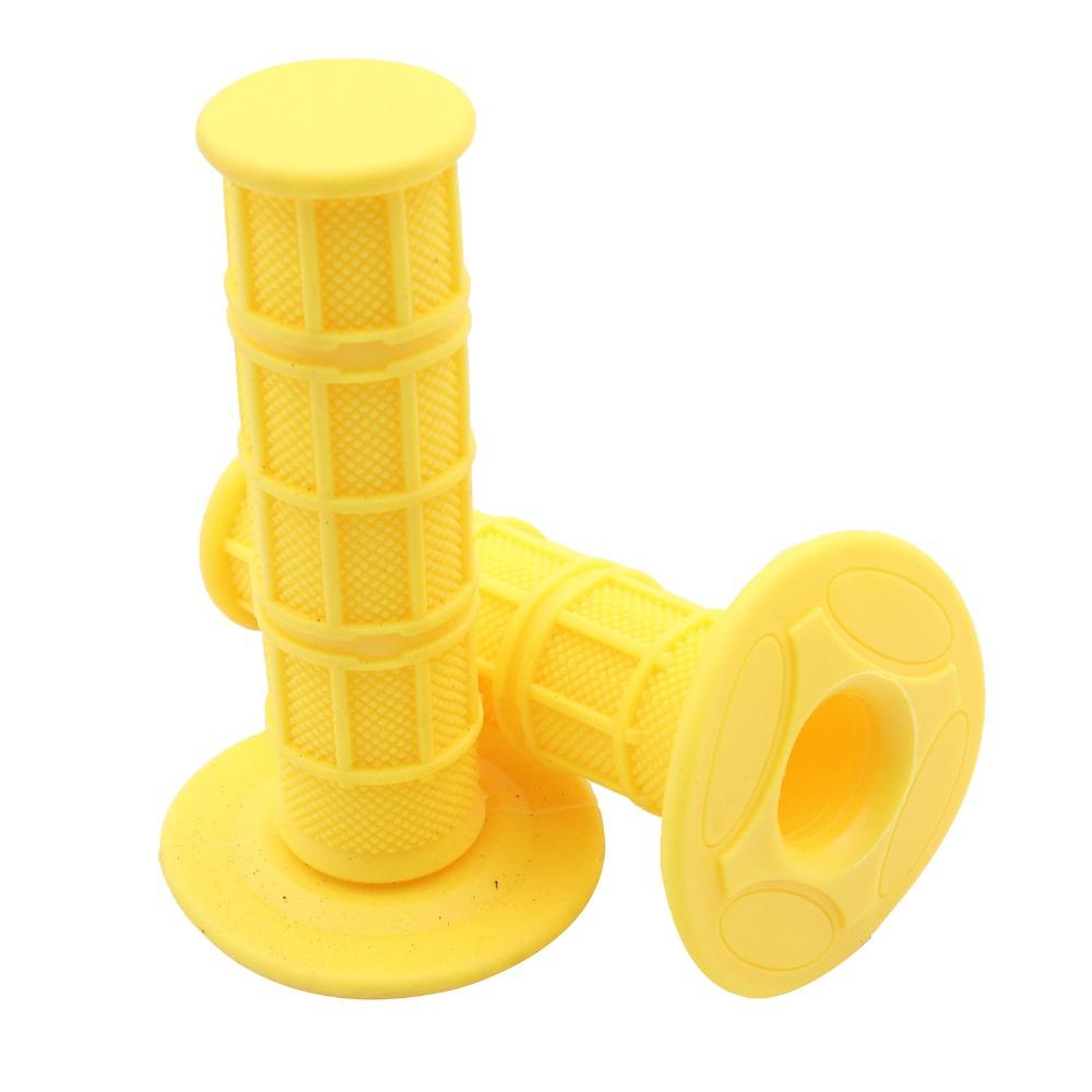 Soft Rubber Motorcycles Handle Bar Grips 22mm 7/8" Motorcycle handlebar