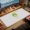 Leeds United Benutzerdefinierter Name Große Größe Mauspads Große Gaming-Tischunterlage Rutschfest für Laptop Tablet Großes Mauspads XXL Matte Mini-PC-Spielmatte Mit Verriegeltem Rand
