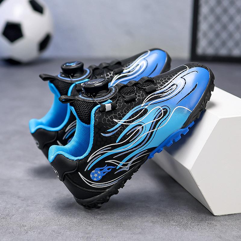 New Men Kids Soccer Shoes Boys Non-Slip Training Shoes Professional Football Boots Ultralight Match Cleats Grass Drop Shipping