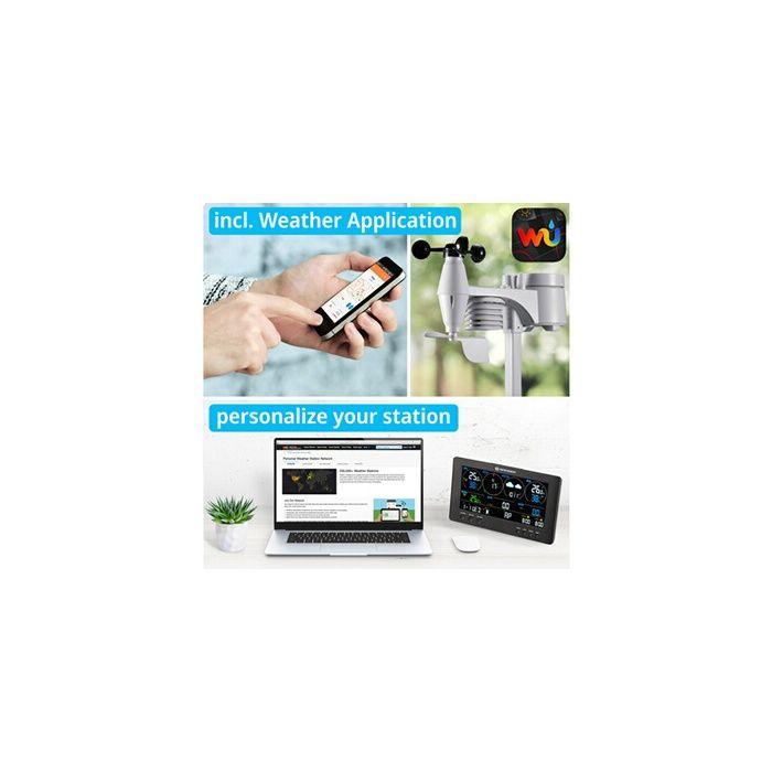 Meteostanice - Bresser - ClearView 7002586 - Barevný displej 8,3" - Senzor 7 v 1 - Integrované WiFi