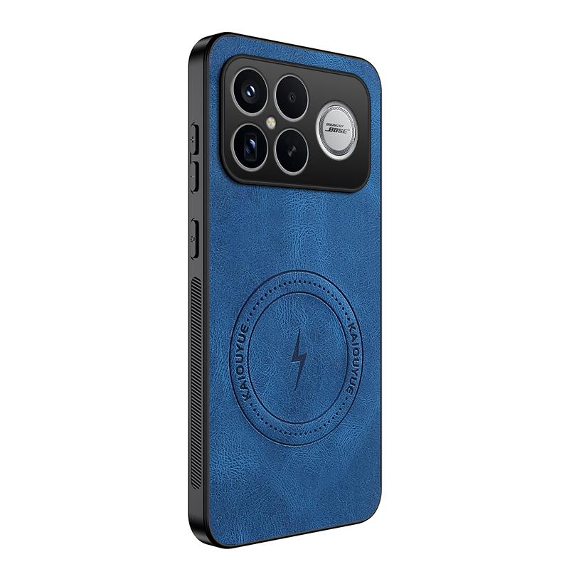 Per Poco F8 Ultra Lusso Nuova Custodia Corazzata Antiurto Per Mi POCO F8 Ultra Pelle Effetto Pelle Cover Protettiva per Telefono Custodie Magnetiche