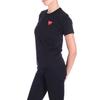Comme des Garçons PLAY (WMNS) COMME Des GARCONS PLAY Small Logo Tee 'Black' Women's AZ-T107-051-1
