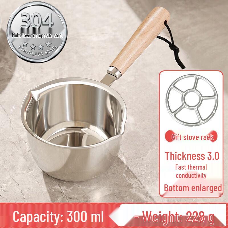 Qiwei 316 Stainless Steel Mini Oil Pot