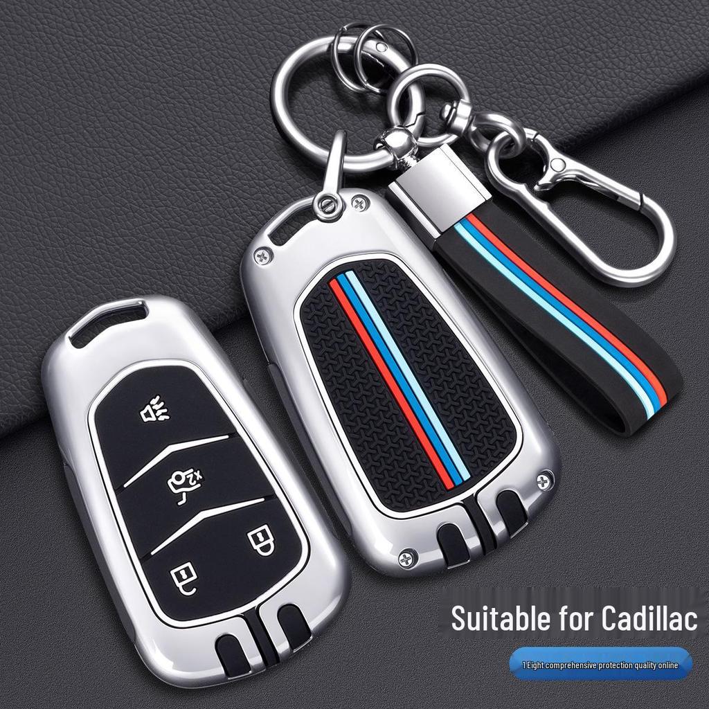Cadillac XT Series Key Case: Compatible with XT5, XT4, XT6, XTS, CT4, CT5, CT6, ATSL, SRT, GT4
