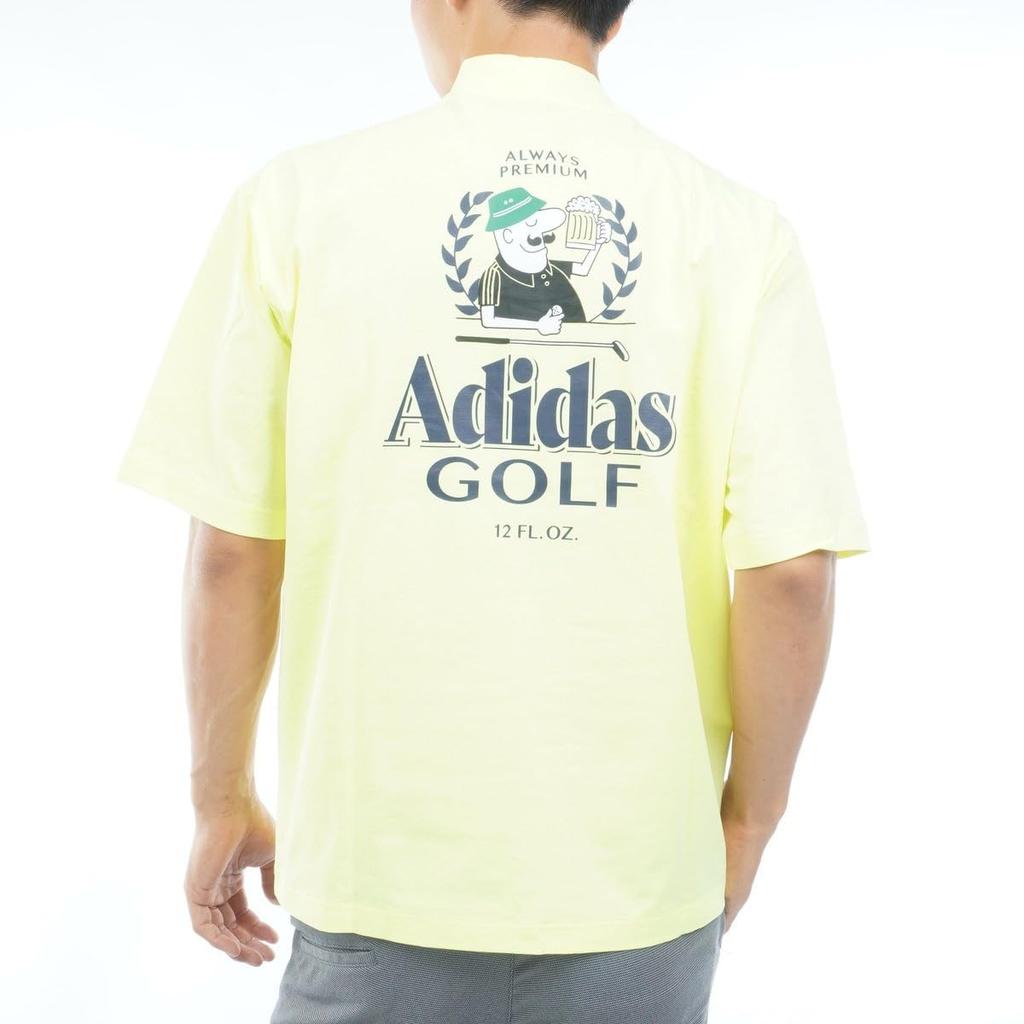 CHIP Back Graphic Mock Neck Shirt Frozen Lemon Short-Sleeve J/L
