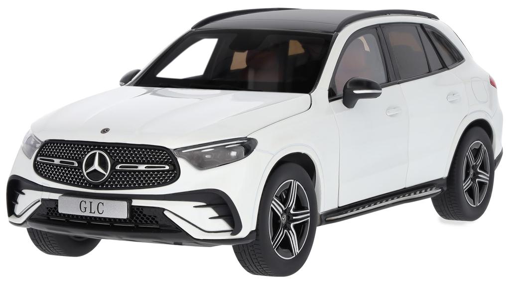 [Mercedes-Benz Collection] Genuine GLC AMG Line (X254) Manufaktur Opalis White 1/18 Scale Model