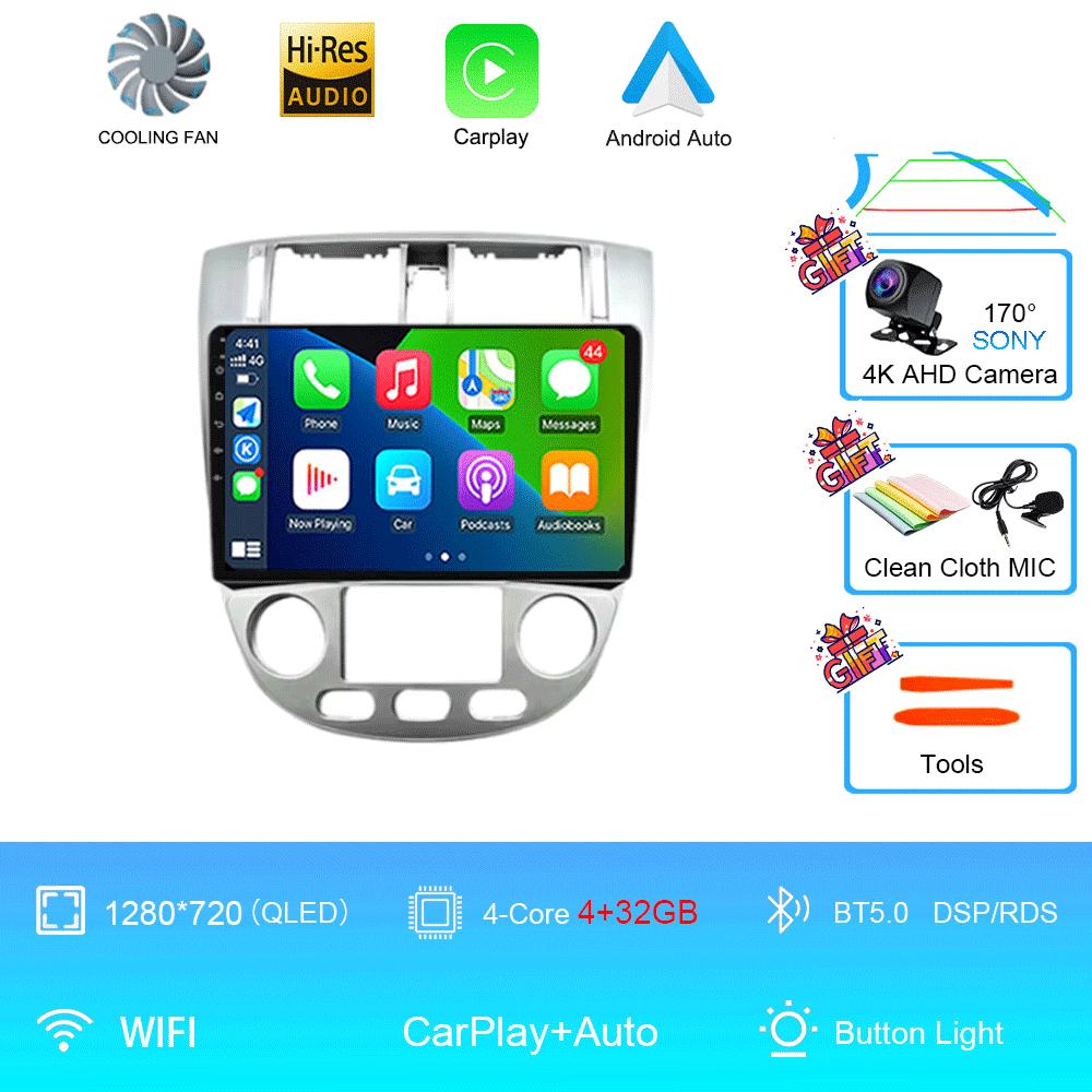 

Автомобильное радио Android 14 для Chevrolet Lacetti J200 BLACK 4G WIFI навигация GPS беспроводная Carplay Auto Ntelligent система головное устройство CHINA