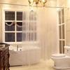 1 Pcs 180x180cm 3D Bathroom Bath Shower Curtain Transparent Thicker Waterproof Curtain Bathroom Accessories