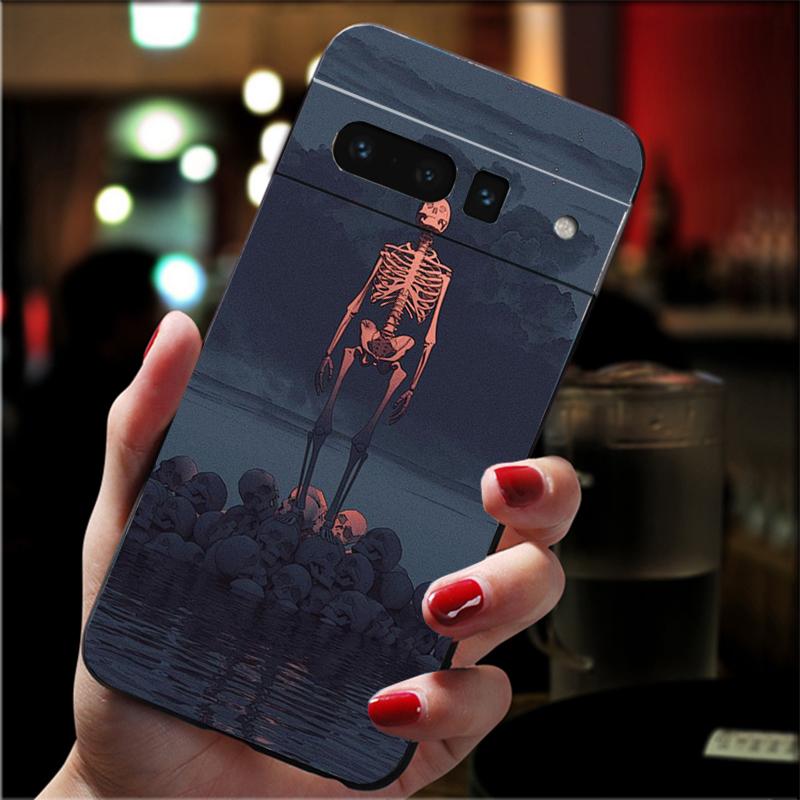 

Phone Case For Google Pixel 10 Pro 9 Pro XL 9A 8 7 6 Pro Pixel 8A 7A 6A Pixel 8 7 6 5 Skeleton Google Pixel 6 Pro