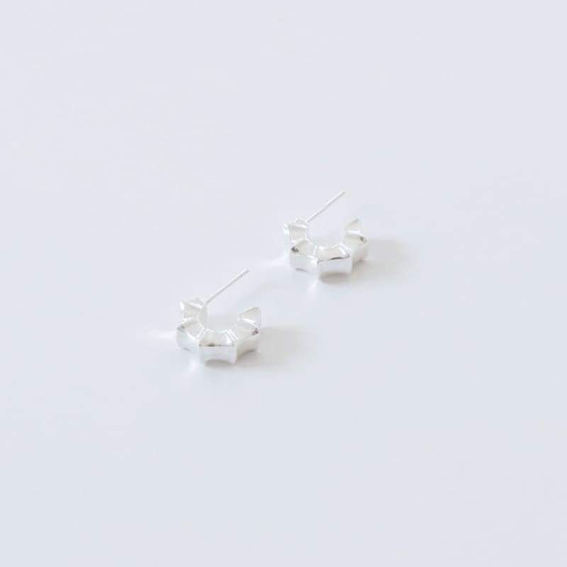 STILL INSTANT Amone Wave Ring Earring