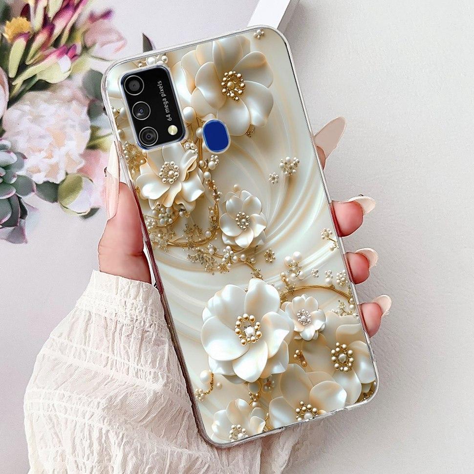 Cute Cat Caroon Cover For Samsung Galaxy A21s Case Soft Silicone Fundas Phone Cases For Samsung A 21s  A21s SM-A217F Full Bumper