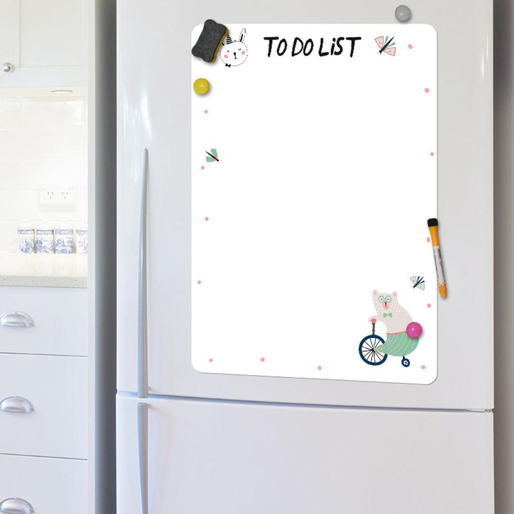 Shopping Magnet Board Sticker Weekly Calendar Fridge