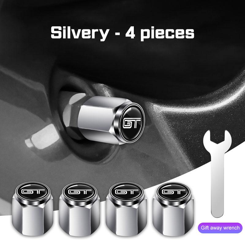 Pour KIA sportage cerato Optima K2 k3 K4 K5 k9 rio soul 4 Pièces Cache-Soupapes de Pneu de Roue de Voiture Accessoires Couvercle de Tige de Pneu à Air Étanche