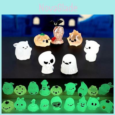 Urocze Halloweenowe Miniaturowe Dekoracje z Żywicy Do DIY Terrariów i na Prezenty