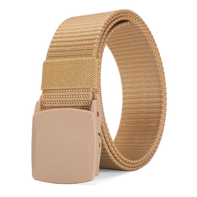 Men's Nylon Tactical Canvas Belt for Outdoor Sports and Military Training