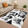 3D Cartoon Kpop Demon Hunters Zoey Rumi Mira Living Room Non-Slip Area Rug Carpet for Bedroom Playroom Sofa,Home Decor Doormat