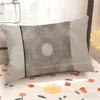 Modern Circles Patterned Pillowcase Suitable For Sofa Bedroom Car Pillow Cover Cushion Rectangular Back Cushion
