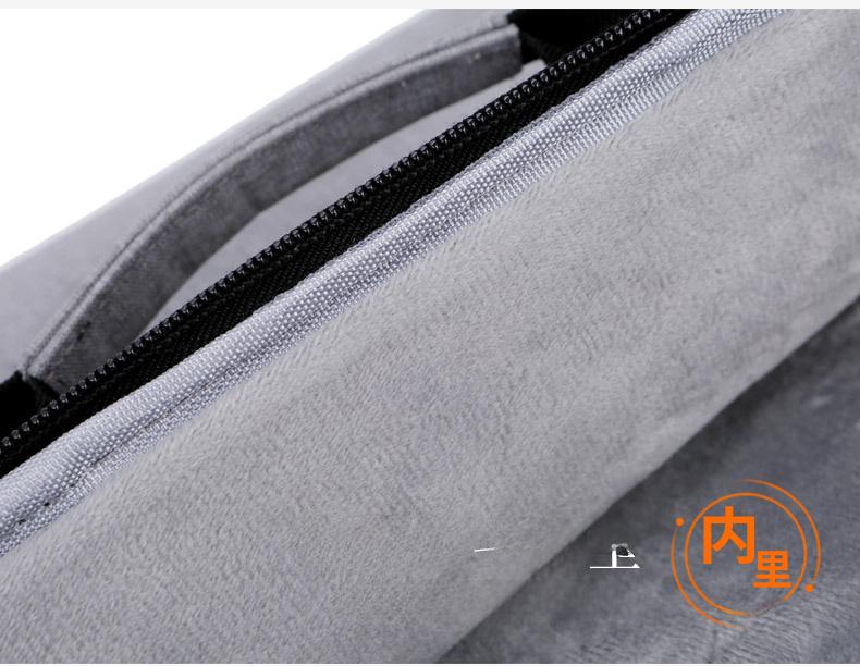 Ultra-Thin Laptop Bag for 13-15.6 Inch Notebooks & iPads with Printed Logo