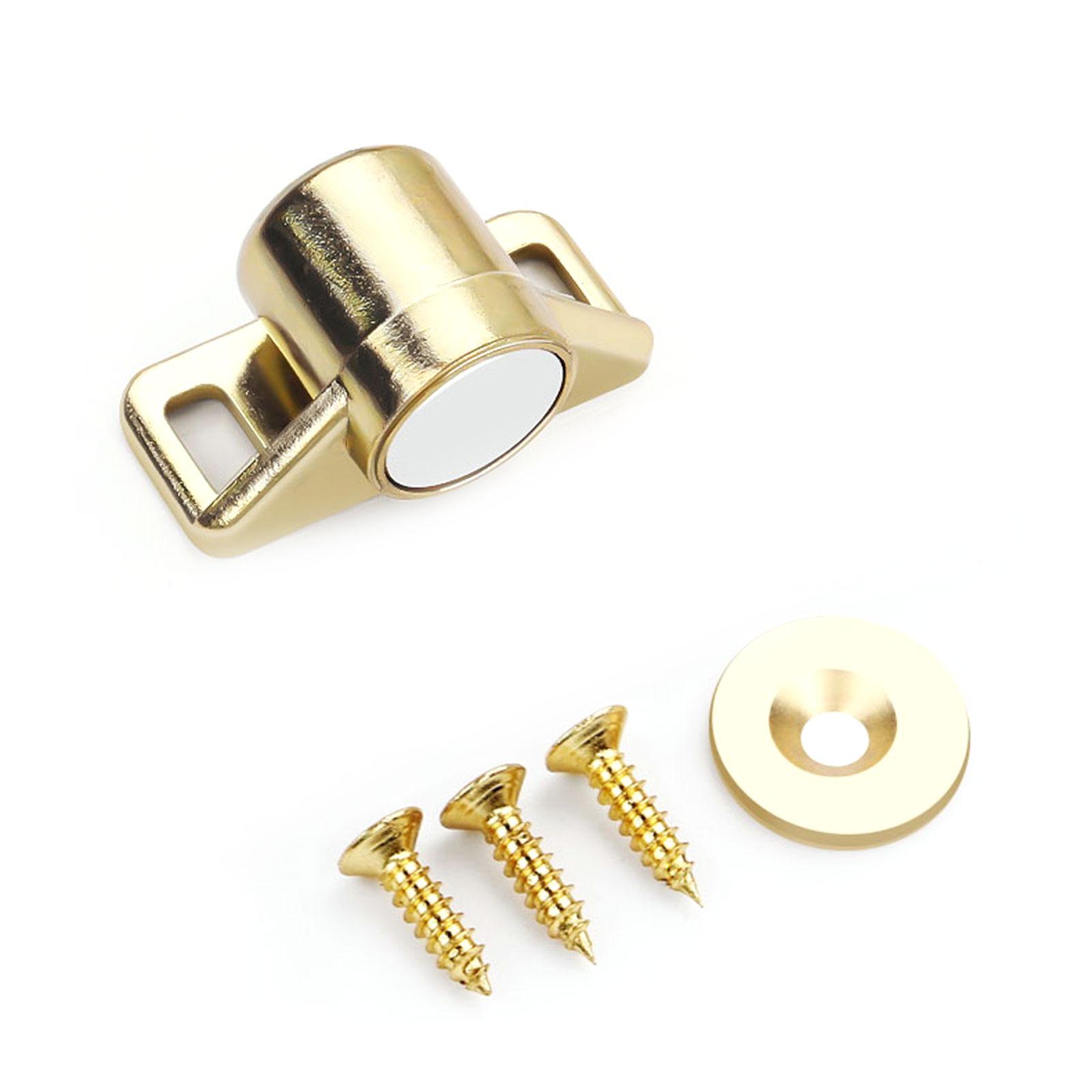 

Cabinet Magnets Magnetic Door Catch for Kitchen Bathroom Cupboard Wardrobe Closet Closures Cabinet Door Drawer for Latch золотий
