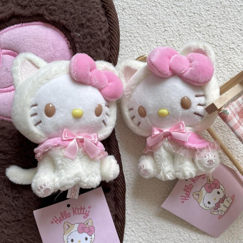 Cute Cartoon Rabbit And Cat Baby Series Plush Doll Pendant Japanese Style Cute Ornament Gift