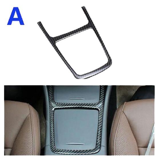 Styling auta Dekorační nálepka centrálního ovládání Mercedes Autopříslušenství Carbon Fiber For Benz GLA CLA200 220 260