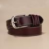 Leather Women'S Belt American Retro Fashion Jeans I Belt High Quality Corns Pin Buckle Belt Women