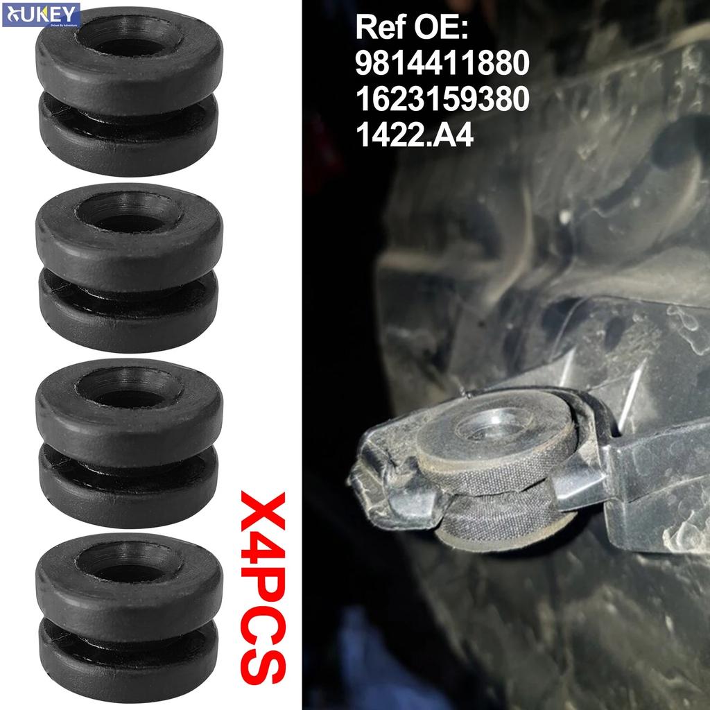 1/4pcs Rifter Air Filter Box Housing for PEUGEOT 208 308 508 2008 3008 5008 Mounting Rubber Grommet Buffer Air Filter Housing
