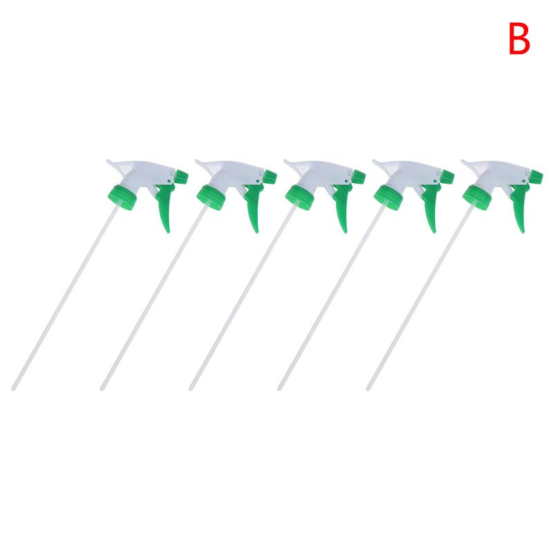 5Pcs Trigger Sprayer Garden Home Cleaning Watering Trigger Spray Heads Replace