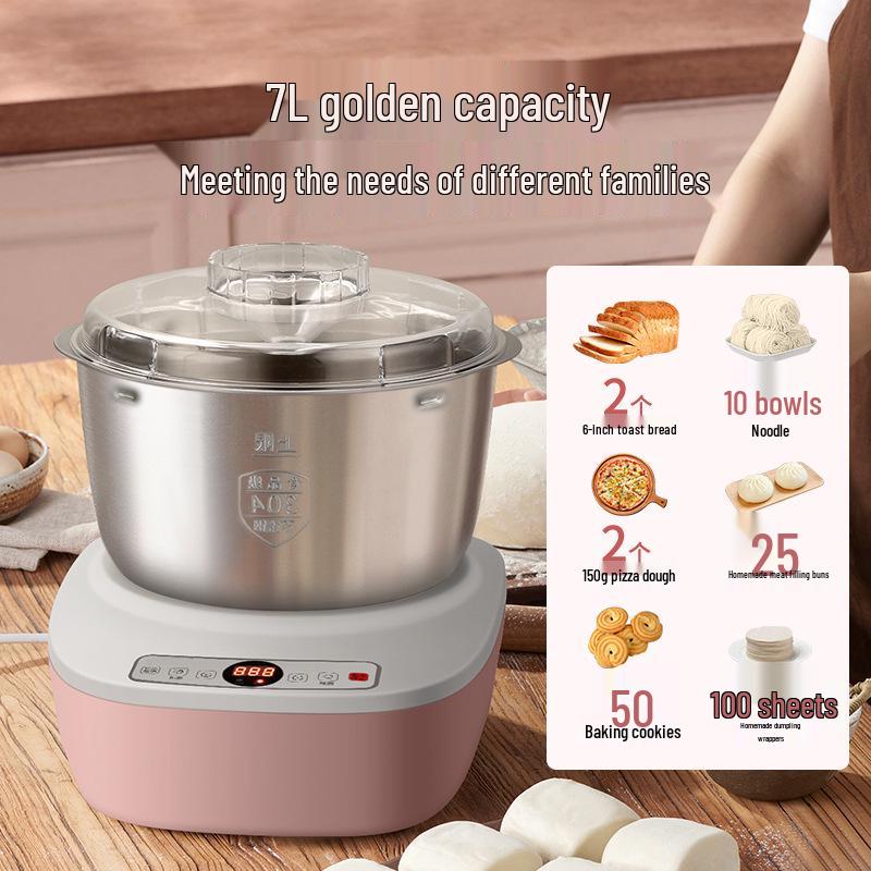 Fully Automatic Bread & Mantou Maker: Dough Mixer, Proofing & Kneading Machine