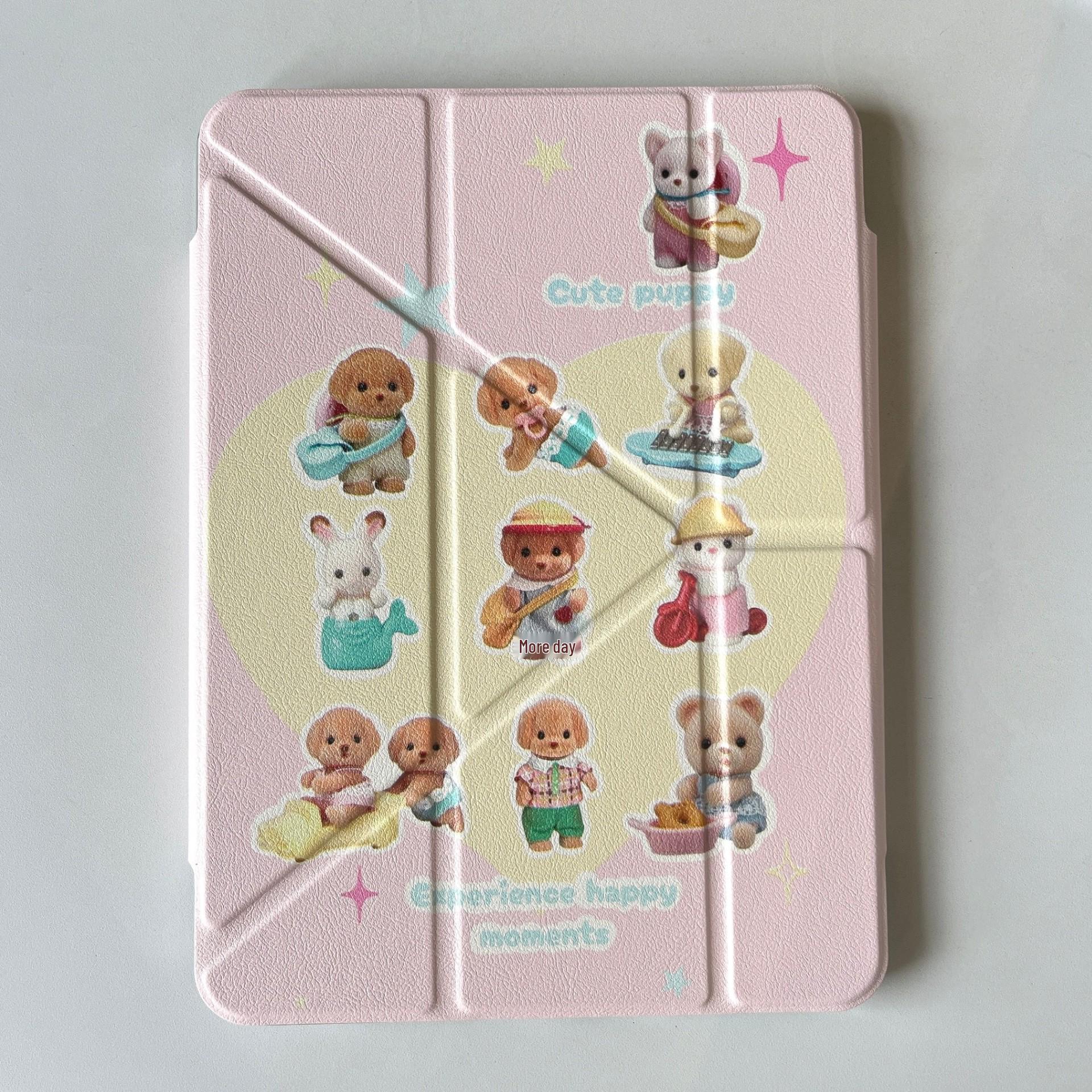 

Yellow Love Heart Senbei Case for iPad Mini 6 (Side Suction, Powder Color) iPad mini 6/7 (8.3 inches)