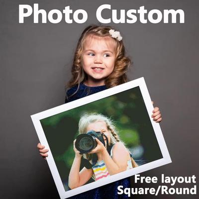 5D Photo Custom Diy Diamond Painting Full Round Diamond Embroidery Mosaic Art Kit Home Decoration Gift
