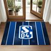 Schalke 04 Design Crystal Velvet Rug Soft Decorative Mat for Bedroom Entrance