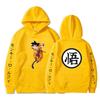 Dragonballs Goku Peripheral Fleece Hoodie Printed Sweater Anime Hoodie