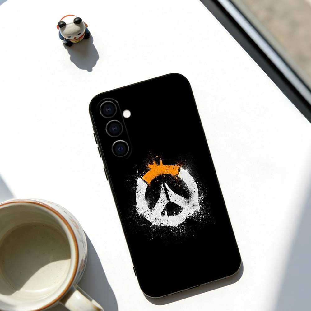 G-Game O-Overwatch Phone Case For Samsung Galaxy A73,A72,A71,A70,A53,A52,A51,Others Soft Black Cover