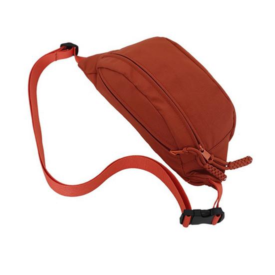 

Поясная сумка кроссбоди для женщин и мужчин, поясная сумка с регулируемым ремнем, однотонная поясная сумка для повседневных прогулок, путешествий оранжевый