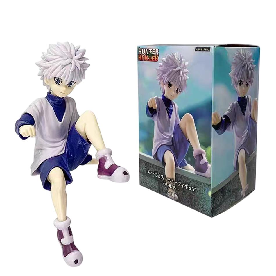 Hot Hunter×Hunter Gon Killua Hunter X Hunter Gon Freecss Anime Figure Zoldyck Action Figure Model Car Ornaments Toy In stock