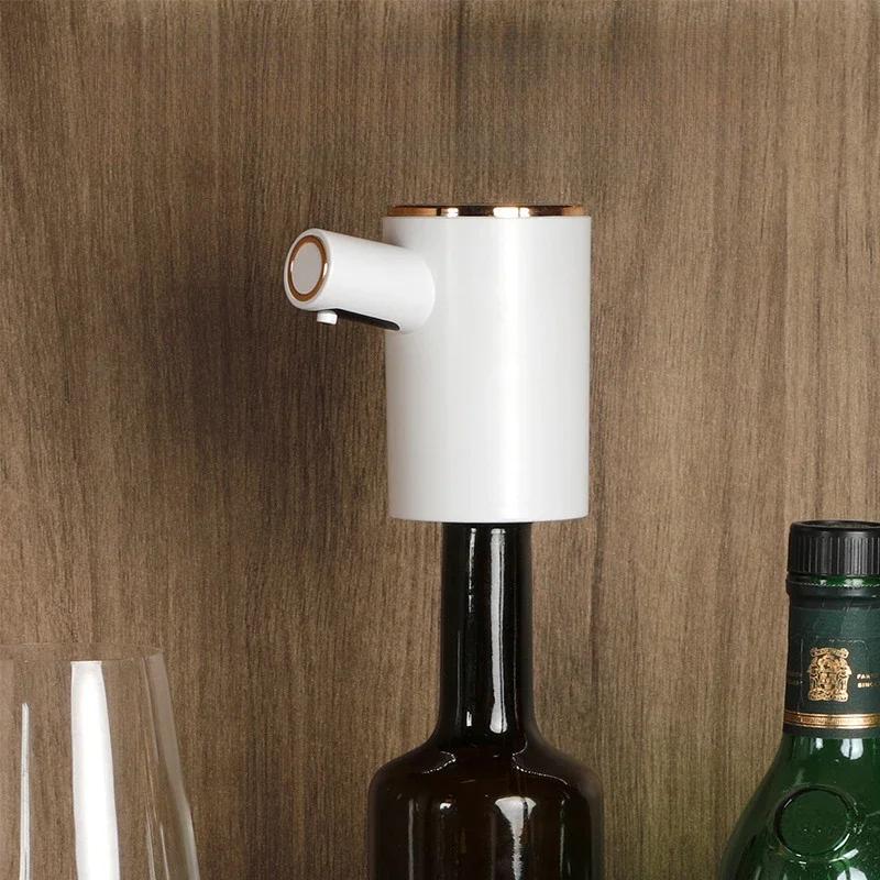 Smart Quantitative Alcohol Dispenser Professional High End Whiskey Pump Dispenser Liquor Pump Adjustable Electric Wine Decanter