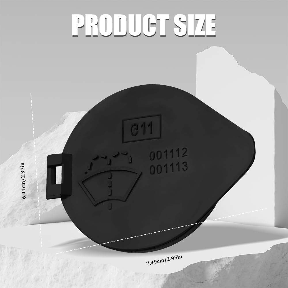 Car Washer Fluid Cap, Water Tank Lid Bottle Cap Cover Replacement #85316-48060, Windshield Washer Fluid Reservoir Bottle Tank Cap Car Accessories
