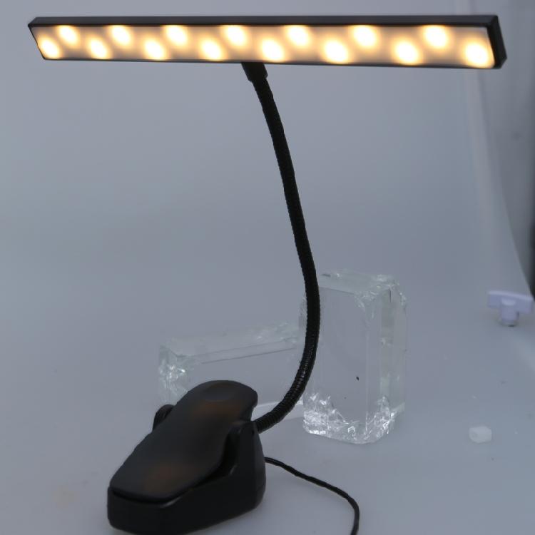 Flexible LED-Klemme mit Touch-Bedienung und 3 Lichtfarben für Homeoffice oder den Außenbereich