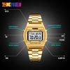 SKMEI Mode Sport Stopwatch Digitale Polshorloge Voor Mannen Vrouwen Roestvrijstalen Band Casual Datum Horloges Reloj Hombre Alarm
