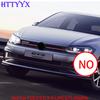 Fit for VW Polo Mk6 Typ AW Standard TSI TDI 2018 2019 2020 2021 2022 Front Bumper Splitter Lip Diffusers 3pcs