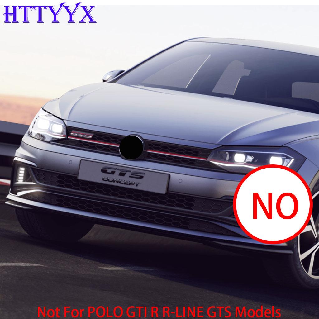 Fit for VW Polo Mk6 Typ AW Standard TSI TDI 2018 2019 2020 2021 2022 Front Bumper Splitter Lip Diffusers 3pcs