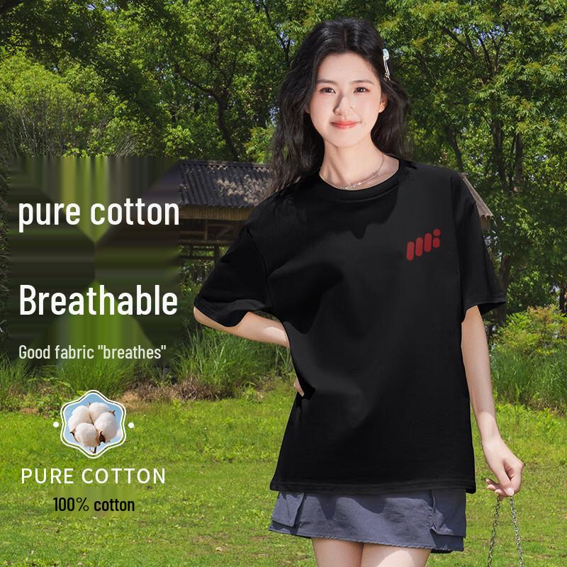 

Baleno Women s Simple Pure Cotton Short Sleeve T-Shirt L