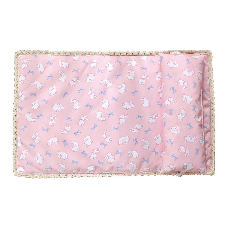 Summer Pet Mat Mat Cat Mat Mat Waterproof Non-stick Fur Cat Mat Cooling Straw Mat Puppy Mat Cat Litter Mat