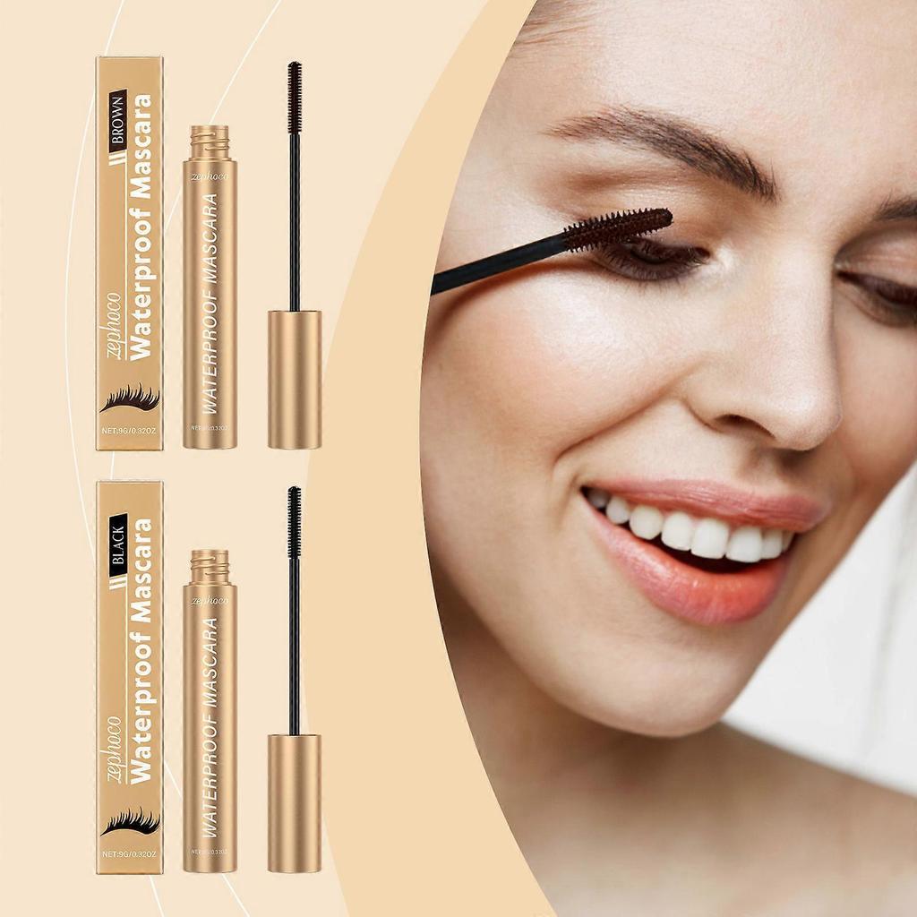 Mascara series does not fade easily, natural and beautiful delicate brown 9g