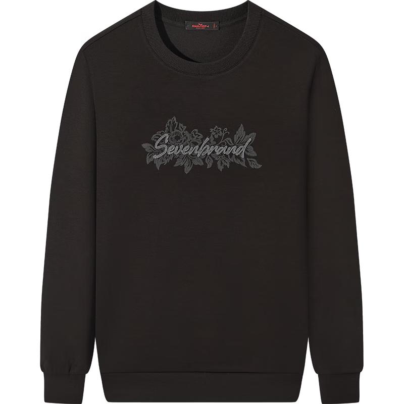 

Septwolves Men s Modal Blend Printed Round Neck Sweatshirt 2XL