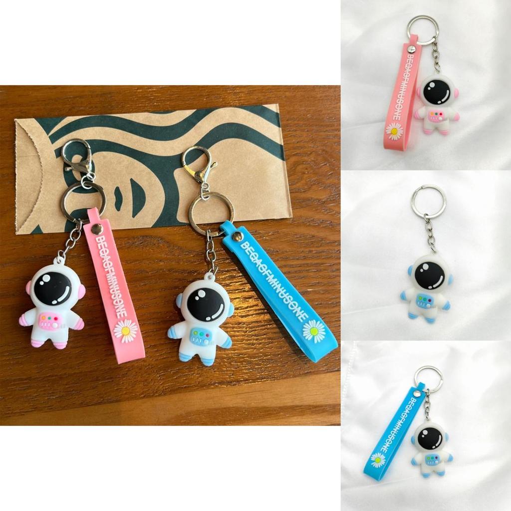 Cute Astronaut Keychain Figure Pendant Toy For Kids Portable And Stylish Accessory